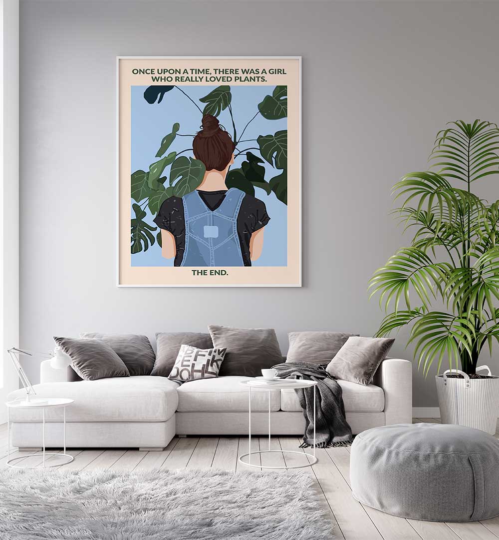 PLANT GIRL , QUOTES & TYPOGRAPHY POSTERS