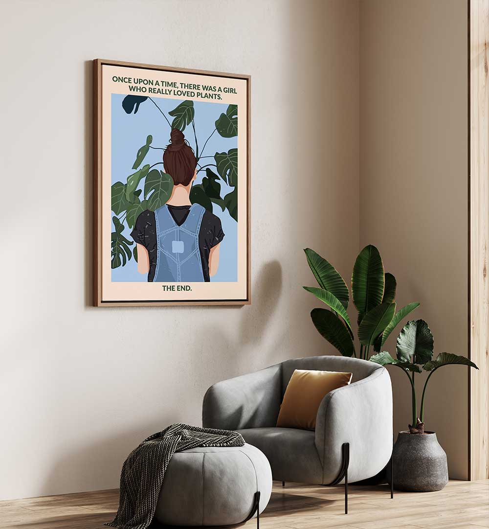 PLANT GIRL , QUOTES & TYPOGRAPHY POSTERS