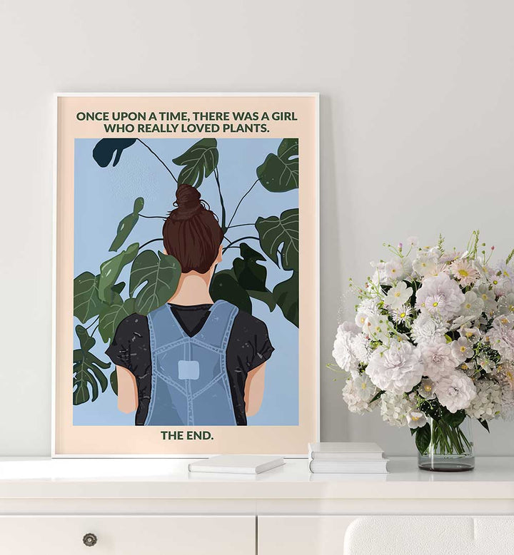 PLANT GIRL , QUOTES & TYPOGRAPHY POSTERS