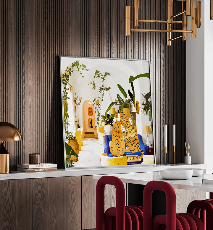 PLAYFUL TIGERS ELEGANT ROOM