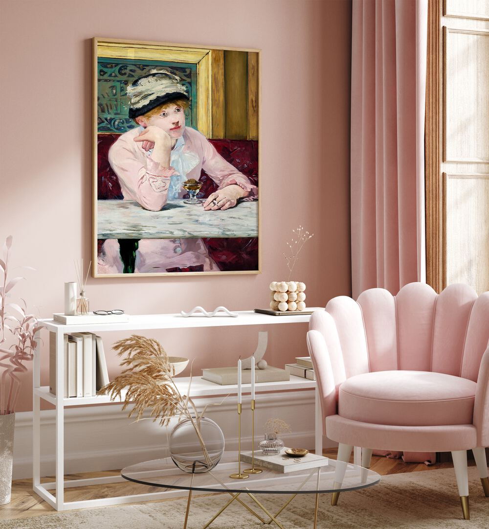 PLUM BRANDY , VINTAGE PAINTINGS