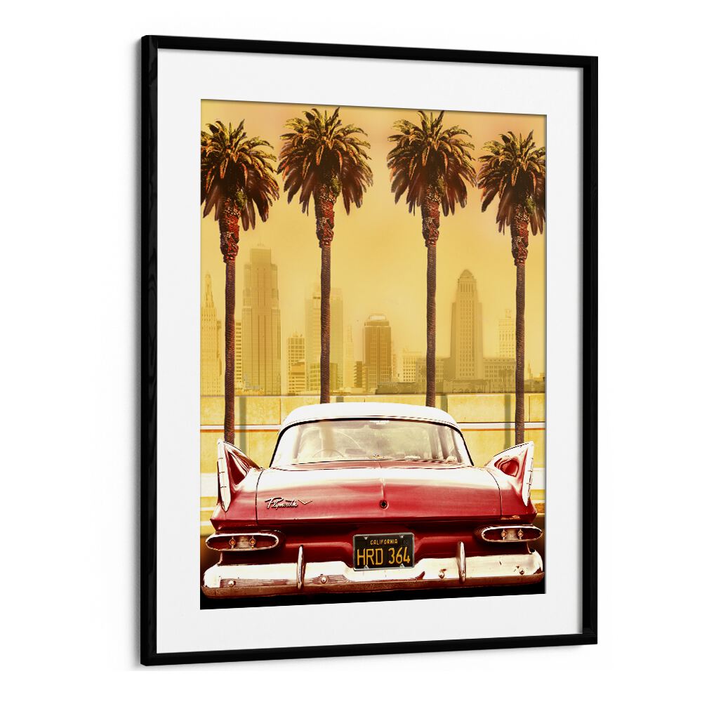 AUTOMOTIVE painting - PLYMOUTH SAVOY WITH PALMS by Asianmonk