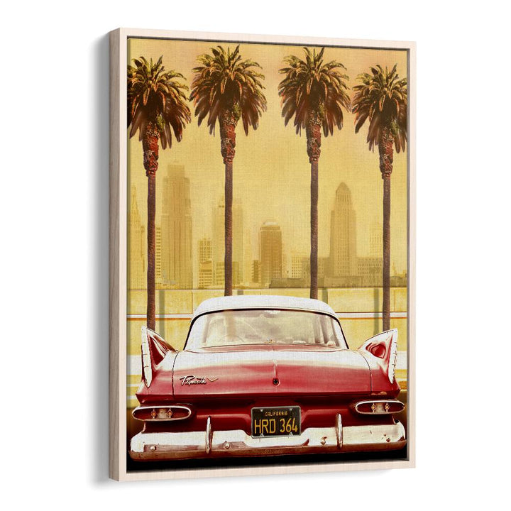 AUTOMOTIVE painting - PLYMOUTH SAVOY WITH PALMS by Asianmonk