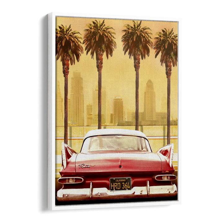 AUTOMOTIVE painting - PLYMOUTH SAVOY WITH PALMS by Asianmonk