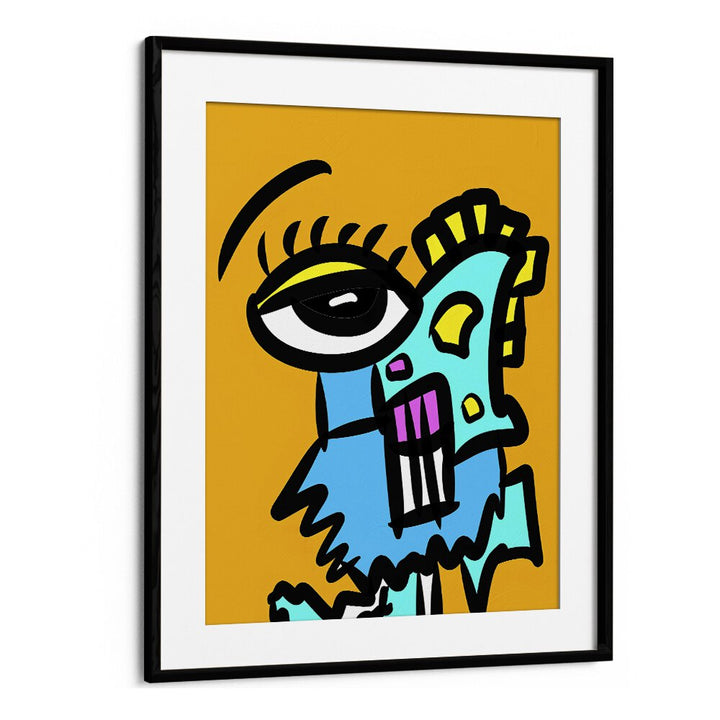 Pop Art VI Pop Art Artwork in Black Frame With Mount