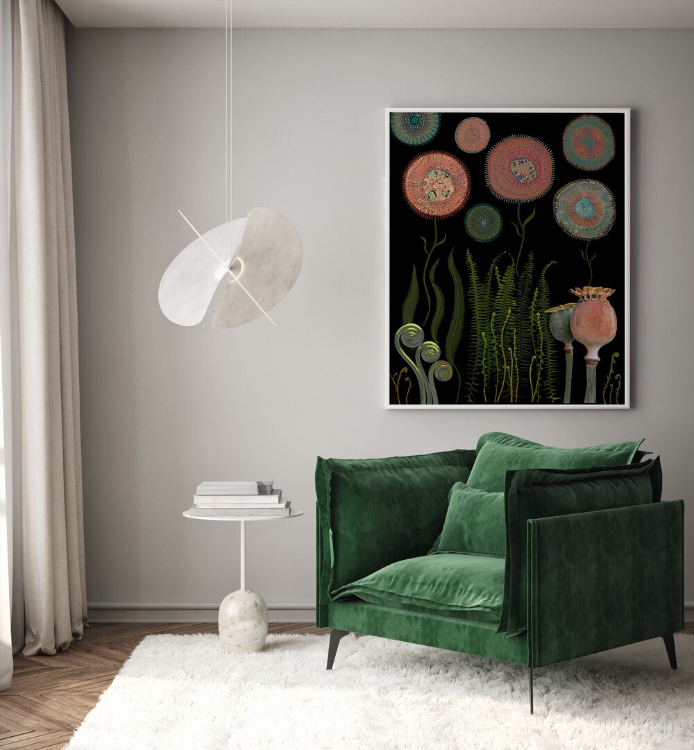 Vibrant POPPY GARDEN , FLORAL FLOWER PAINTINGS enhance any space with elegant floral designs and natural beauty.