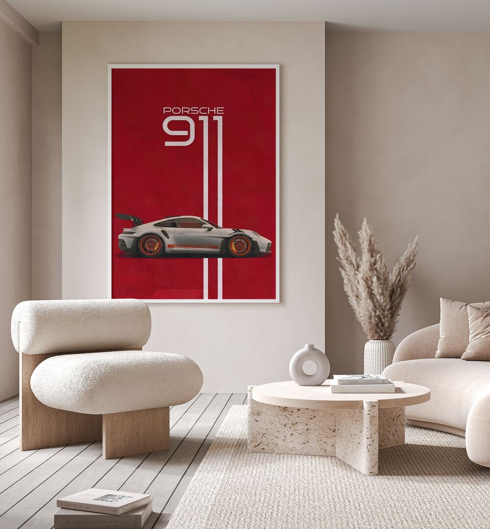 AUTOMOTIVE painting - PORSCHE 911 by Asianmonk