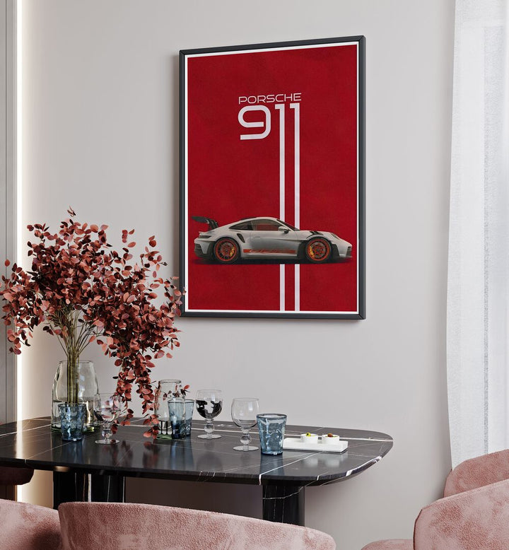 AUTOMOTIVE painting - PORSCHE 911 by Asianmonk