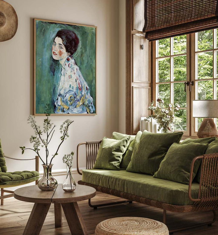 PORTRÄT EINER DAME (1916–1917) , VINTAGE PAINTINGS