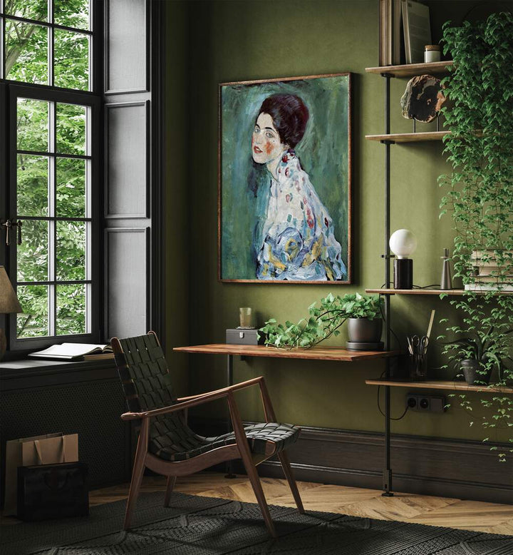 PORTRÄT EINER DAME (1916–1917) , VINTAGE PAINTINGS