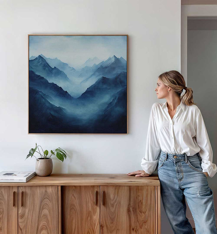 POSTER CANVAS MOUNTAIN , LANDSCAPE PAINTINGS