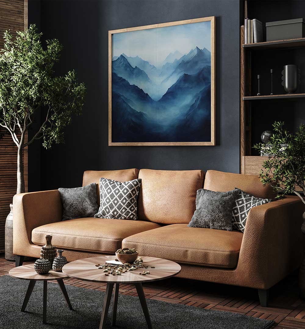 POSTER CANVAS MOUNTAIN , LANDSCAPE PAINTINGS