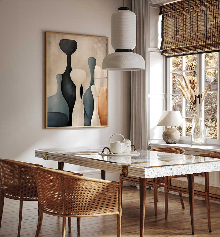 POSTER CANVAS SCANDI ABSTRACT PP I , ORGANIC FORMS