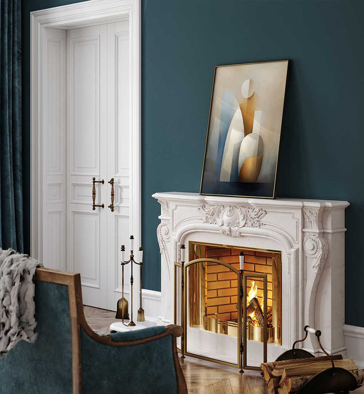 POSTER CANVAS SCANDI ABSTRACT PP VIII , ORGANIC FORMS