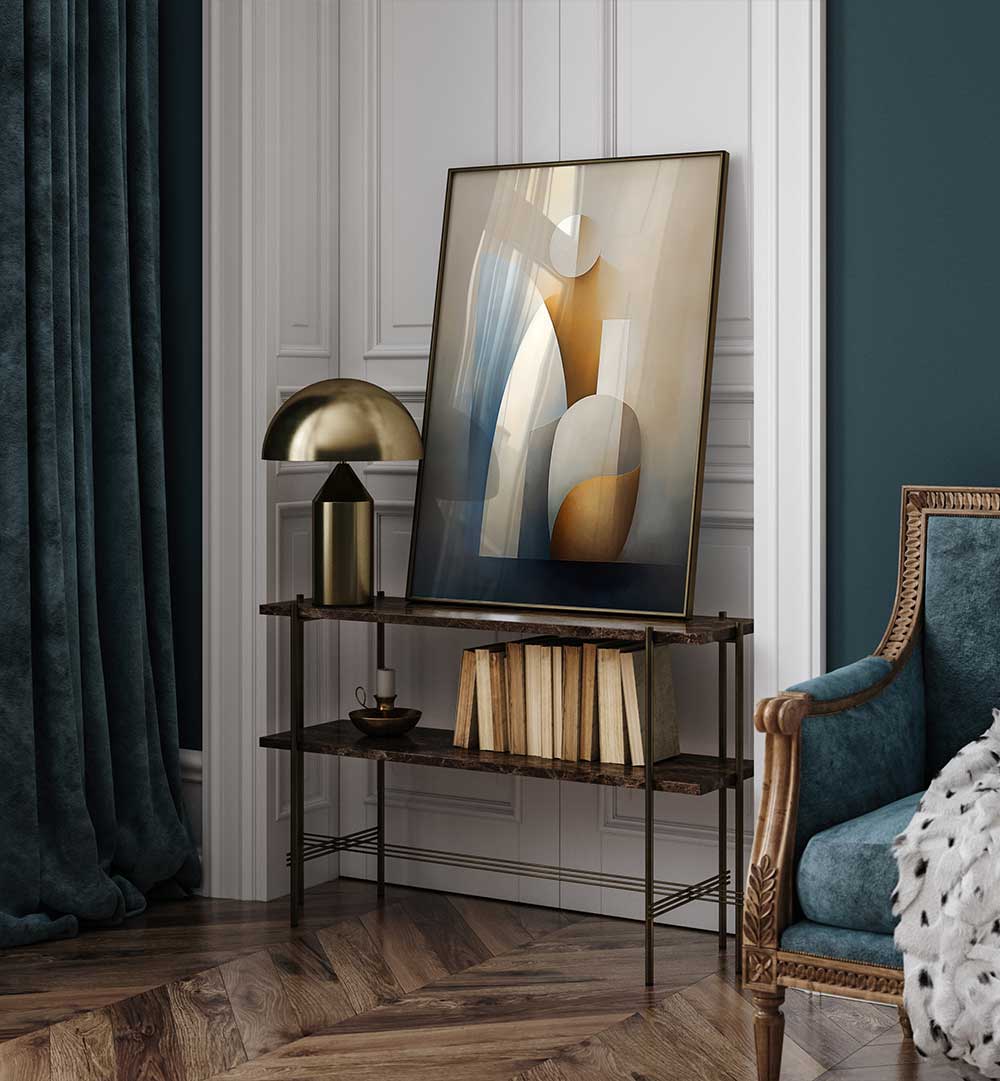 POSTER CANVAS SCANDI ABSTRACT PP VIII , ORGANIC FORMS