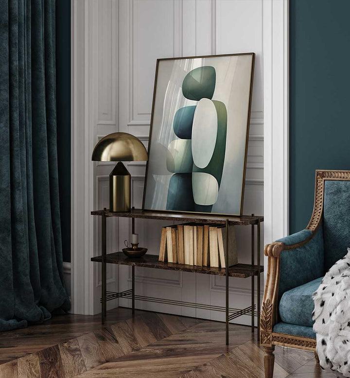 POSTER CANVAS SCANDI ABSTRACT PP Vi , ORGANIC FORMS