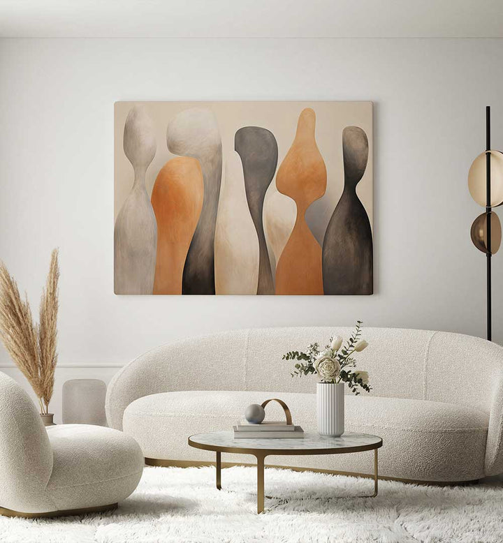 POSTER CANVAS SCANDI ABSTRACT PP XI , ORGANIC FORMS
