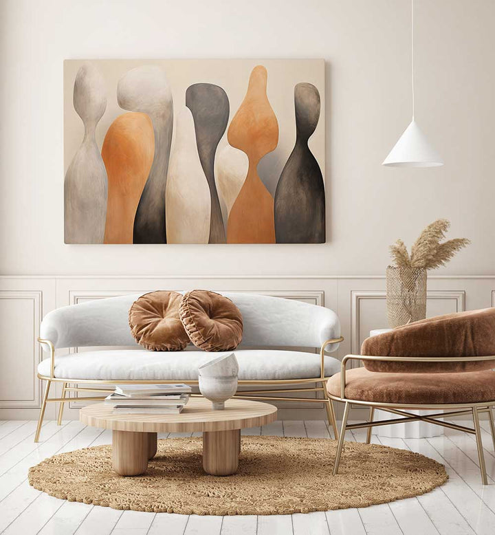 POSTER CANVAS SCANDI ABSTRACT PP XI , ORGANIC FORMS
