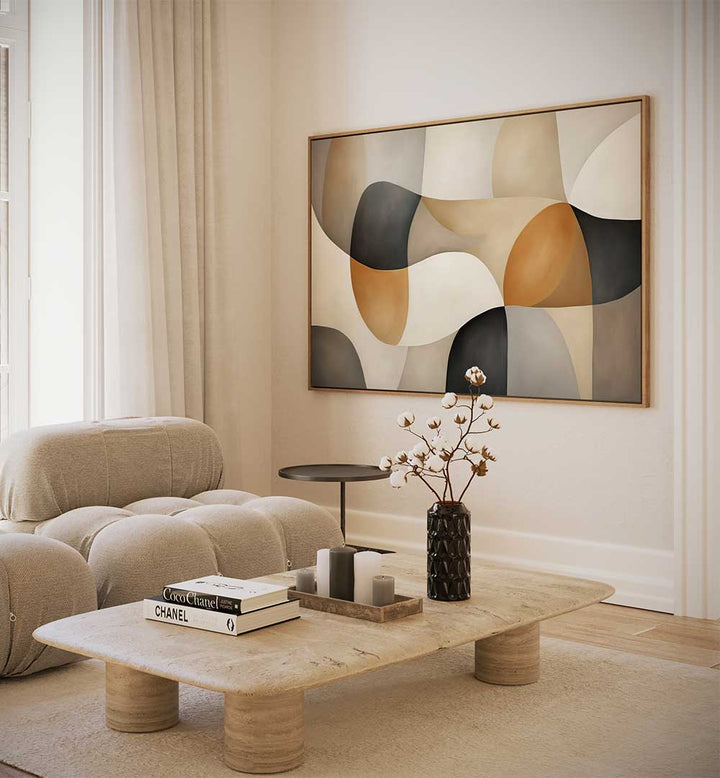 POSTER CANVAS SCANDI ABSTRACT PP XII , ORGANIC FORMS