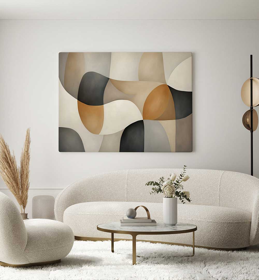 POSTER CANVAS SCANDI ABSTRACT PP XII , ORGANIC FORMS