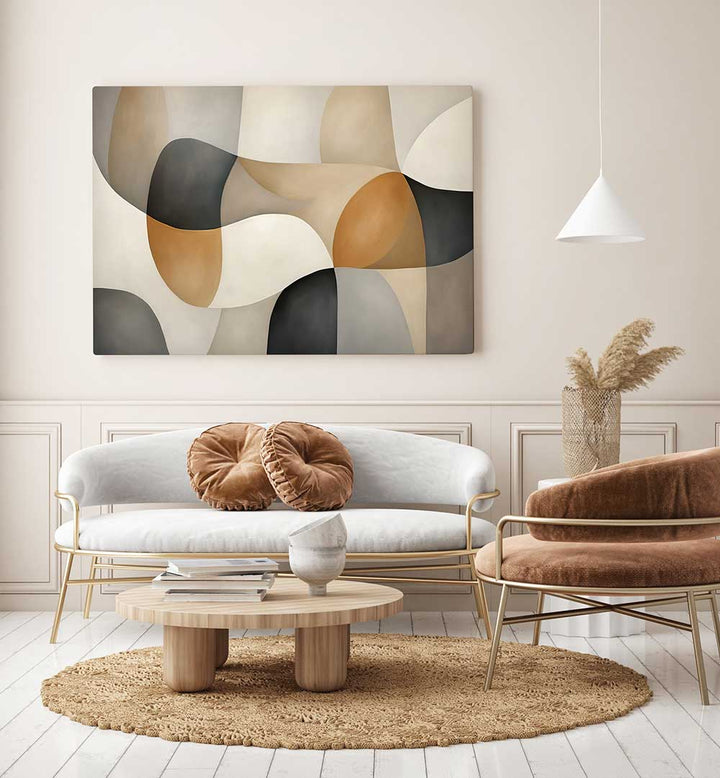 POSTER CANVAS SCANDI ABSTRACT PP XII , ORGANIC FORMS