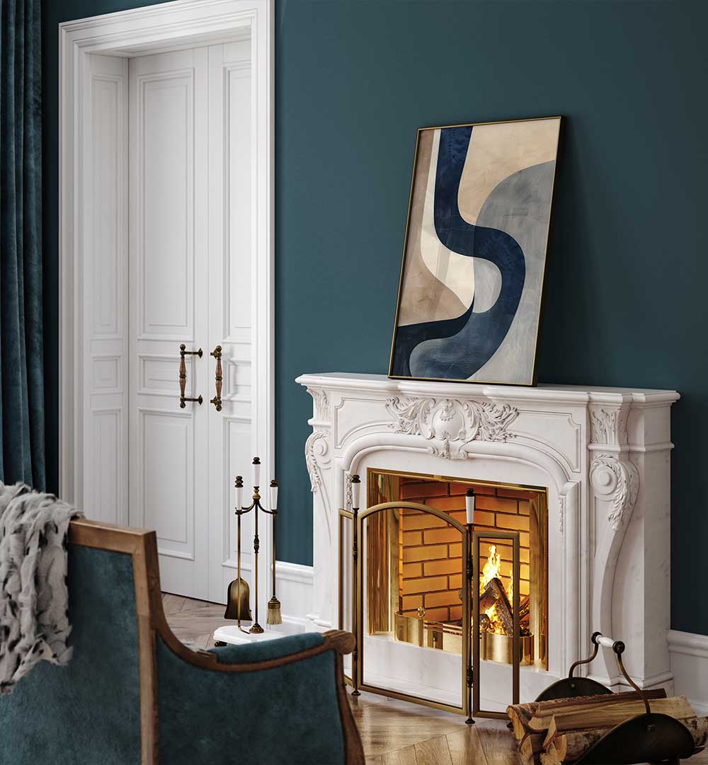 POSTER MIN. ABSTRACT II , ABSTRACT PAINTINGS