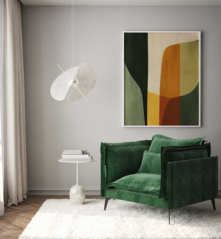 POSTER MINIMALIST GEO I , ABSTRACT PAINTINGS