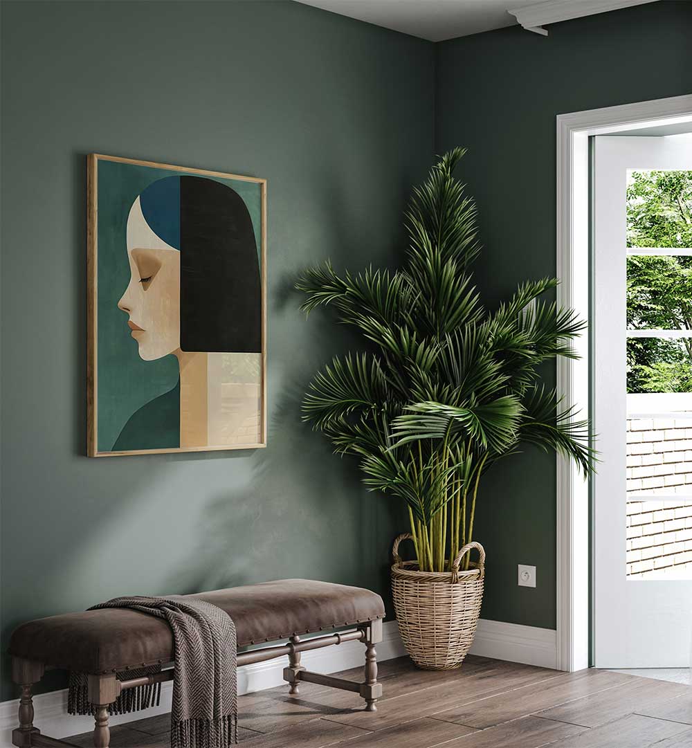 POSTER MINIMALIST PORTRAIT II , PORTRAITS & FIGURATIVE ILLUSTRATIONS