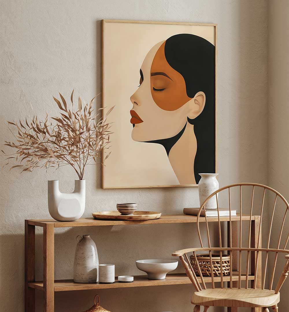 POSTER MINIMALIST PORTRAIT VII , FASHION POSTERS