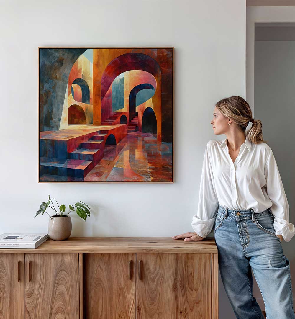 POSTER XI , ABSTRACT PAINTINGS