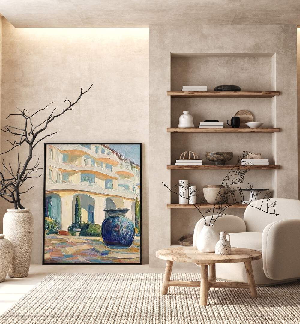 Stunning decor featuring the POT ON A STREET planter, blending elegance and functionality in any space.