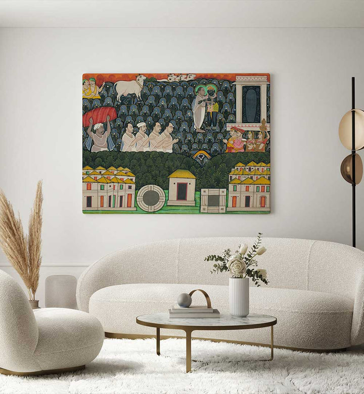 PRATHAM MILAN , INDIAN ART PAINTINGS