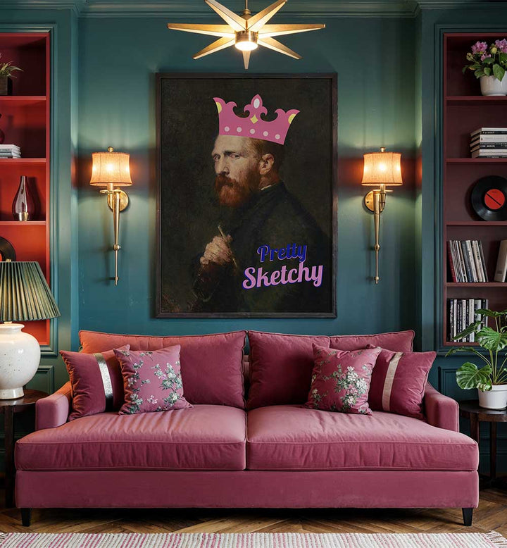 PRETTY SKETCHY , ALTERED ART PRINTS