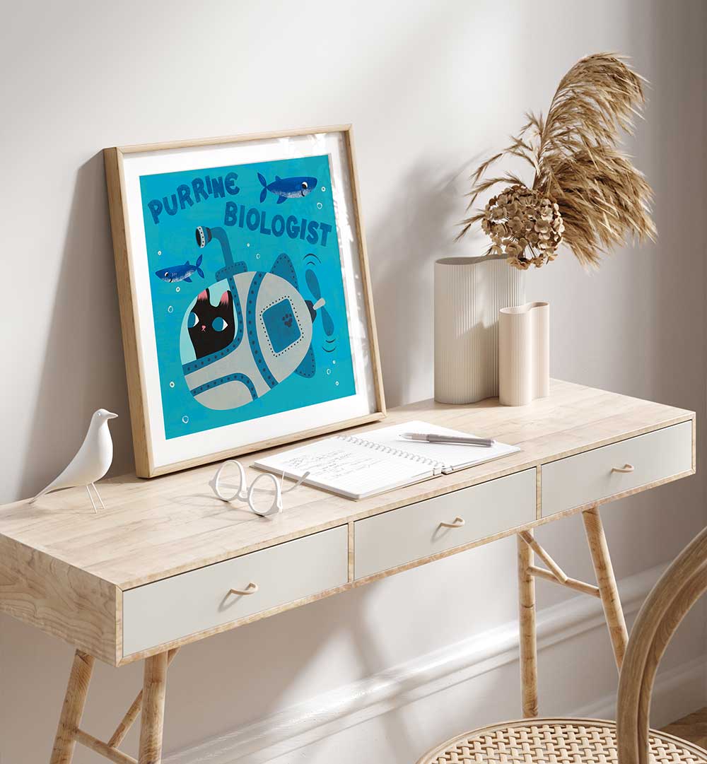 PURRINE BIOLOGIST , KIDS ROOM PAINTINGS