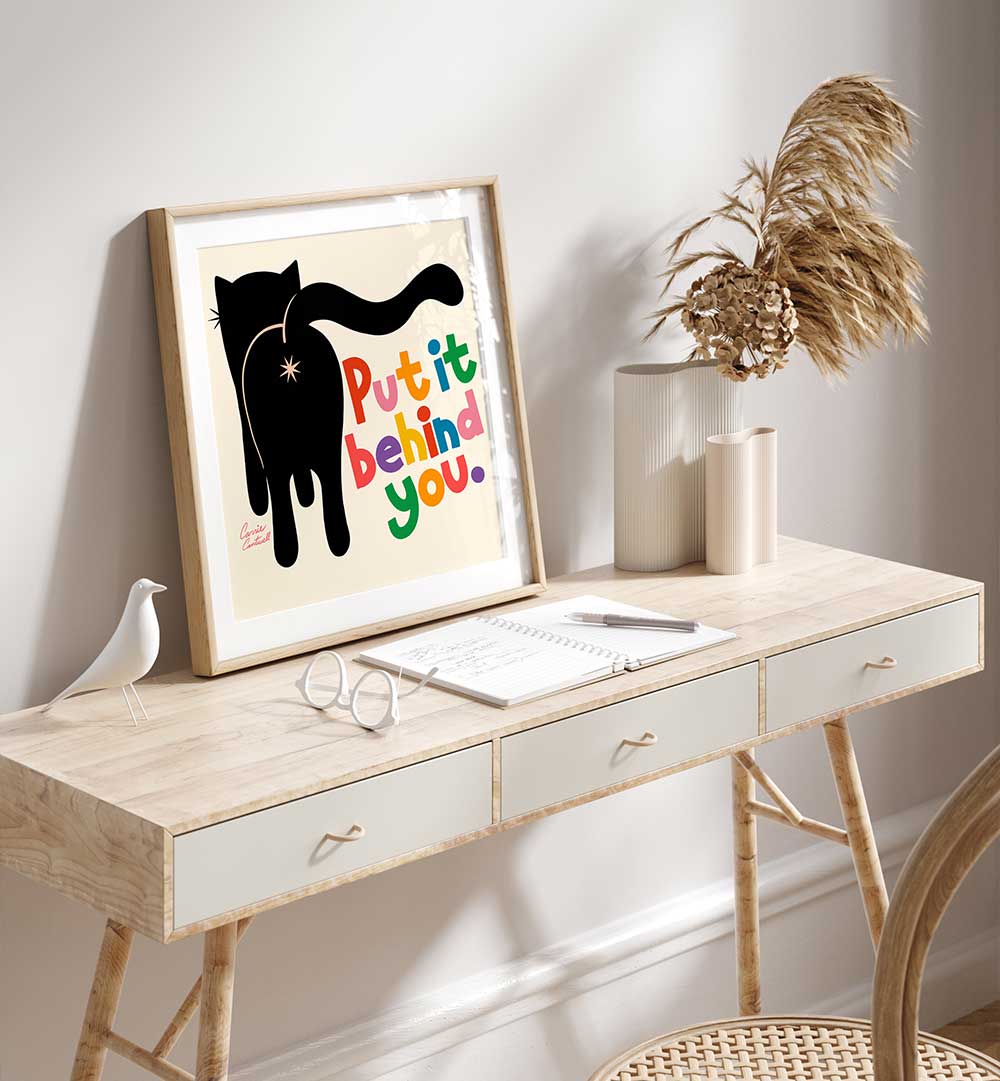 PUT IT BEHIND YOU , KIDS ROOM PAINTINGS