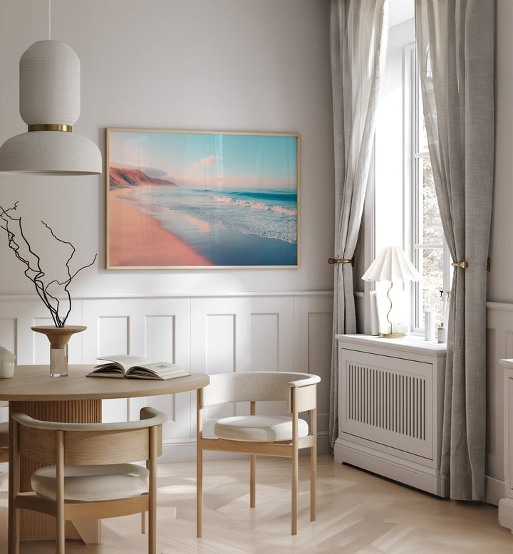 Serene PACIFIC BEACH, BEACH PAINTINGS by Philippe Hugonnard, perfect for coastal living decor.