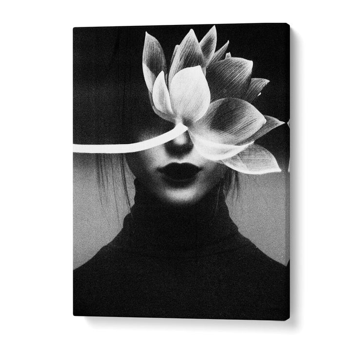 Pain Like A Flower Blossom Altered Art Prints Surrealism in Gallery Wrap