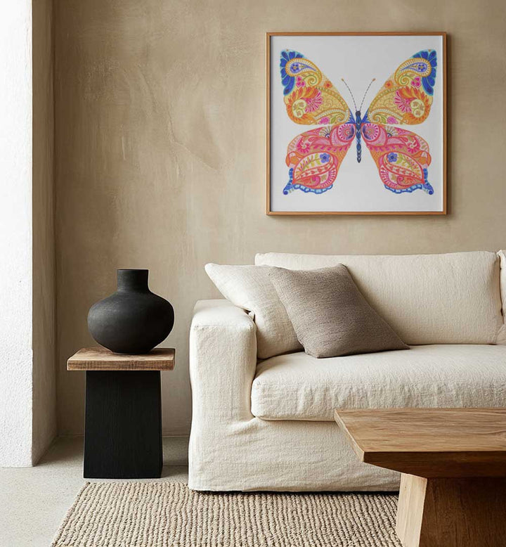 PAISLEY BUTTERFLY , KIDS ROOM PAINTINGS