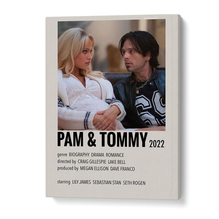 Pam Tommy 2022 Movie Posters in Gallery Wrap