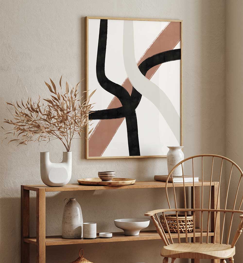 PANTONE MOCHA MOUSSE , ABSTRACT PAINTINGS