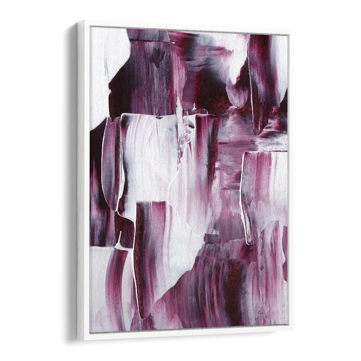 Paradox I by Uplus Me Studio Abstract Art Abstract Paintings in White Floater Frame