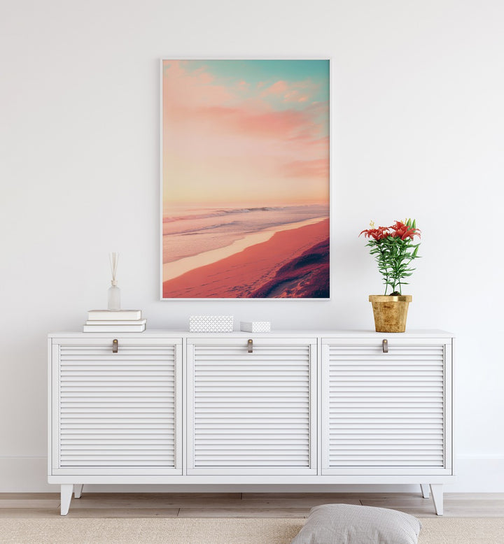 Serene PASTEL HORIZON, BEACH PAINTINGS by Philippe Hugonnard, perfect for adding elegance to your space.