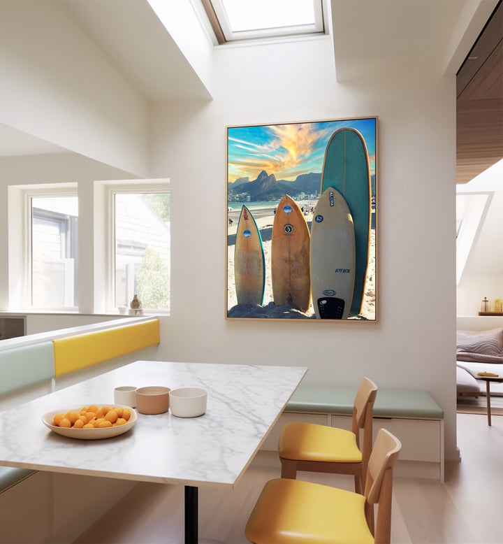 PASTEL SURFBOARDS RIO DE JANEIRO  , BEACH PAINTINGS