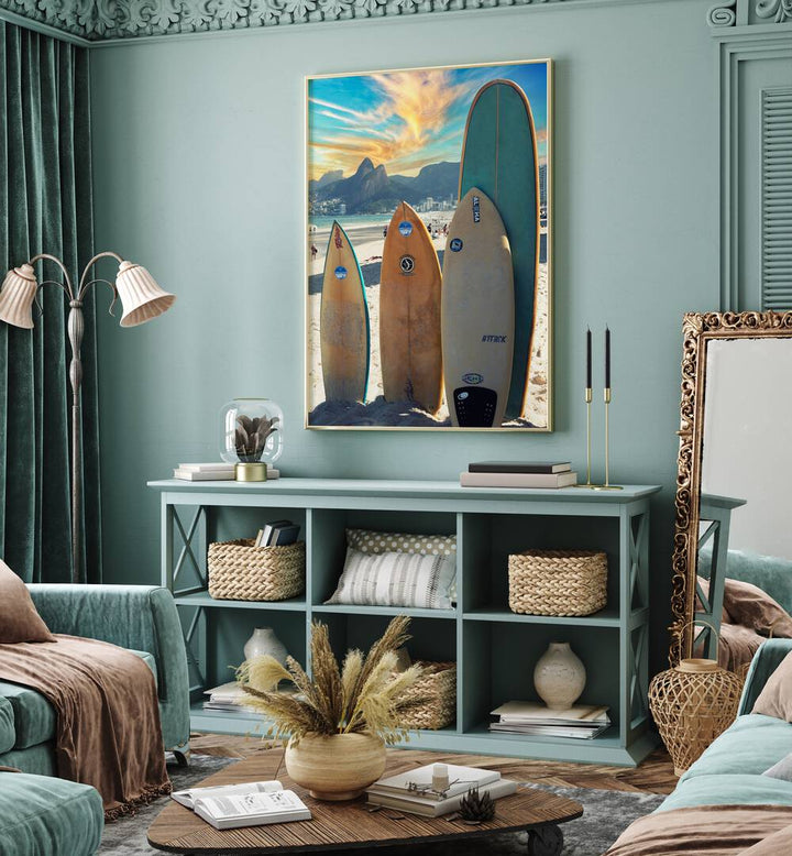 PASTEL SURFBOARDS RIO DE JANEIRO  , BEACH PAINTINGS