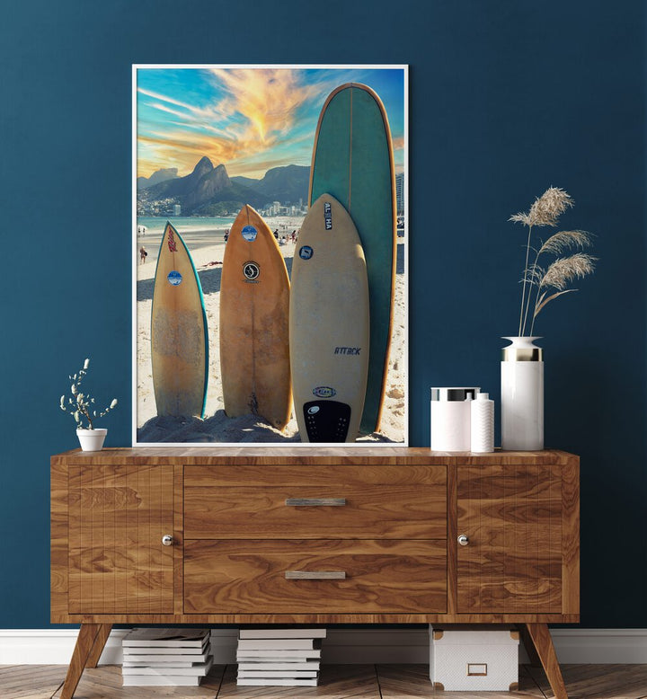 PASTEL SURFBOARDS RIO DE JANEIRO  , BEACH PAINTINGS