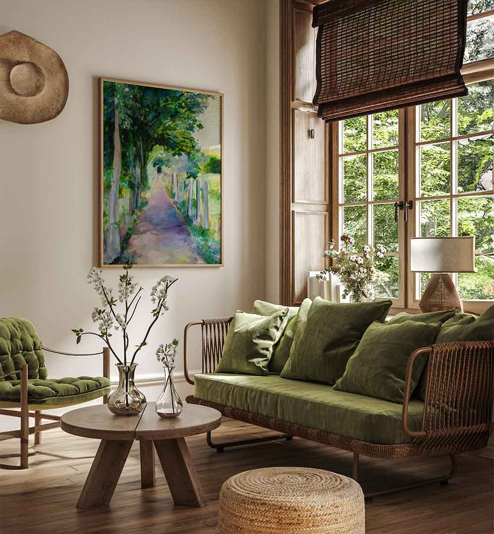 PATH , LANDSCAPE PAINTINGS