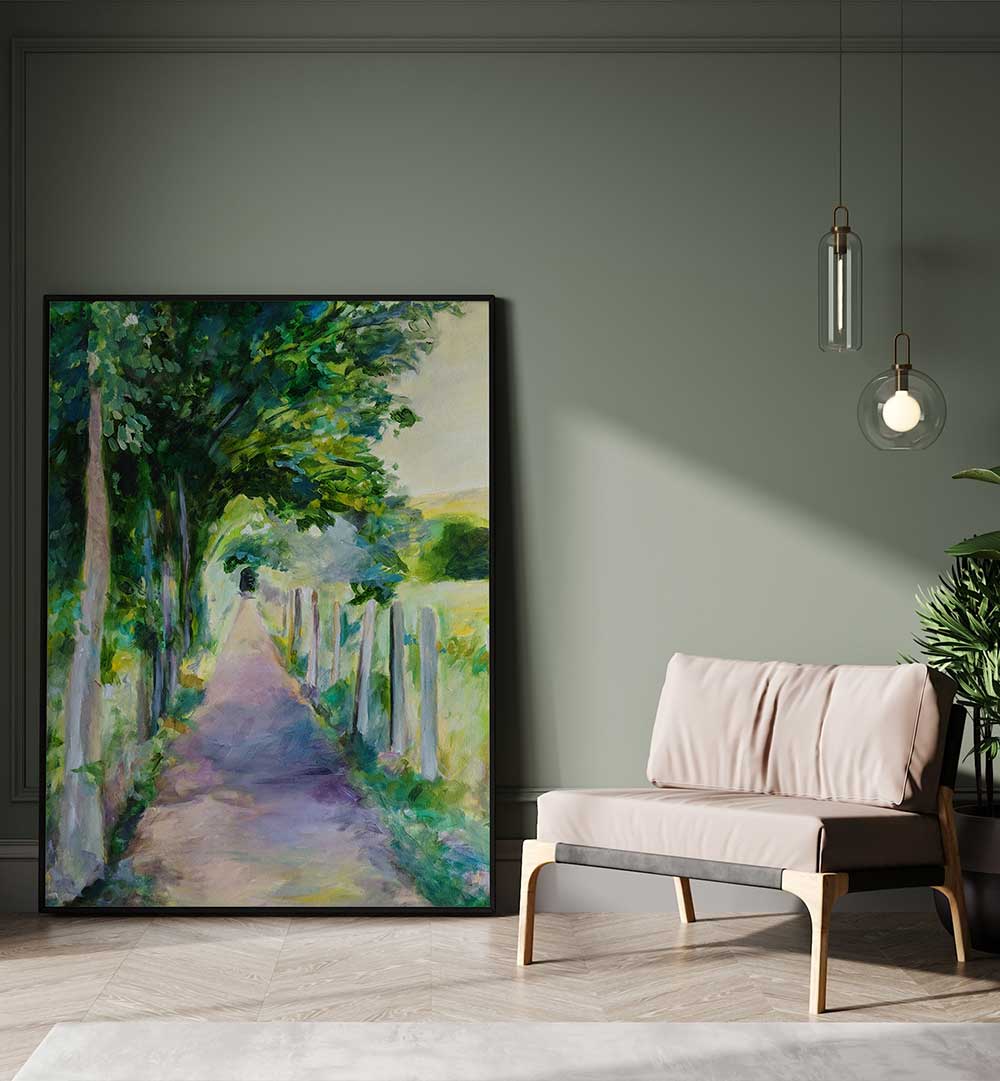 PATH , LANDSCAPE PAINTINGS
