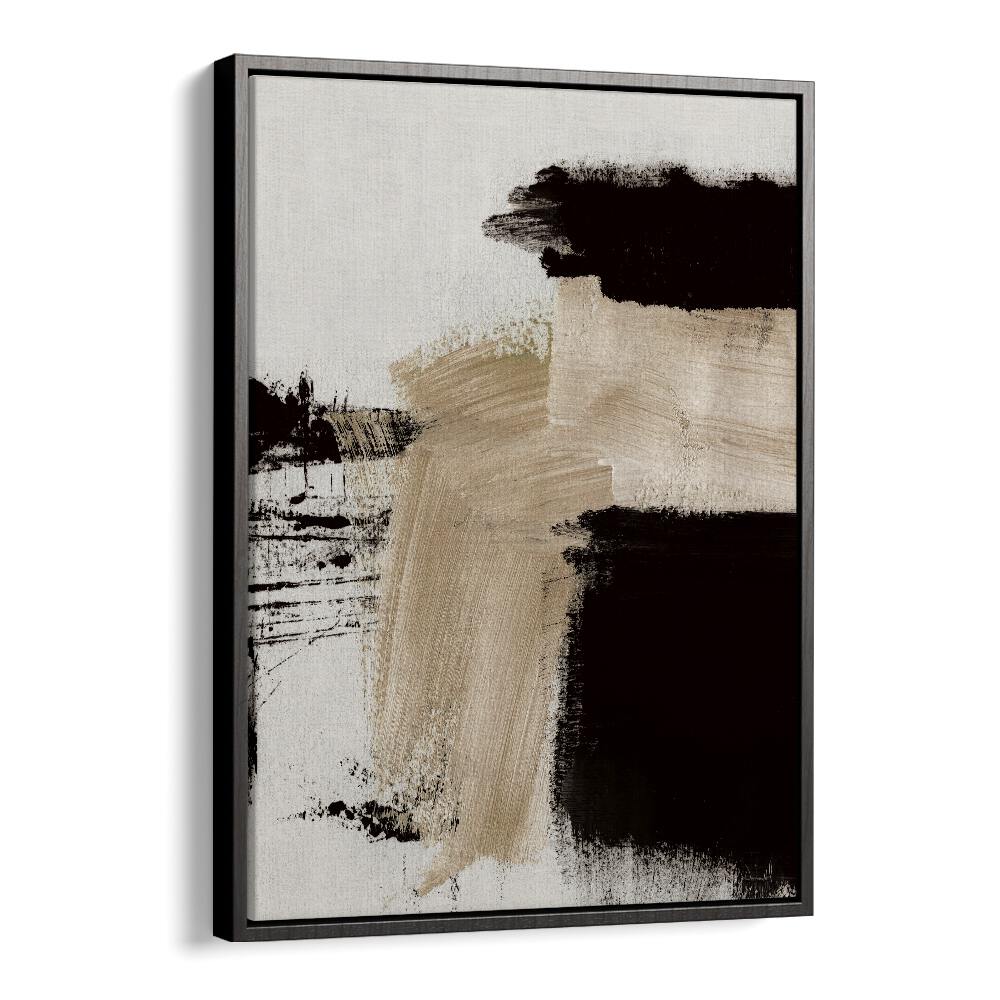 Path By Dan Hobday Abstract Art Abstract Paintings in Black Floater Frame