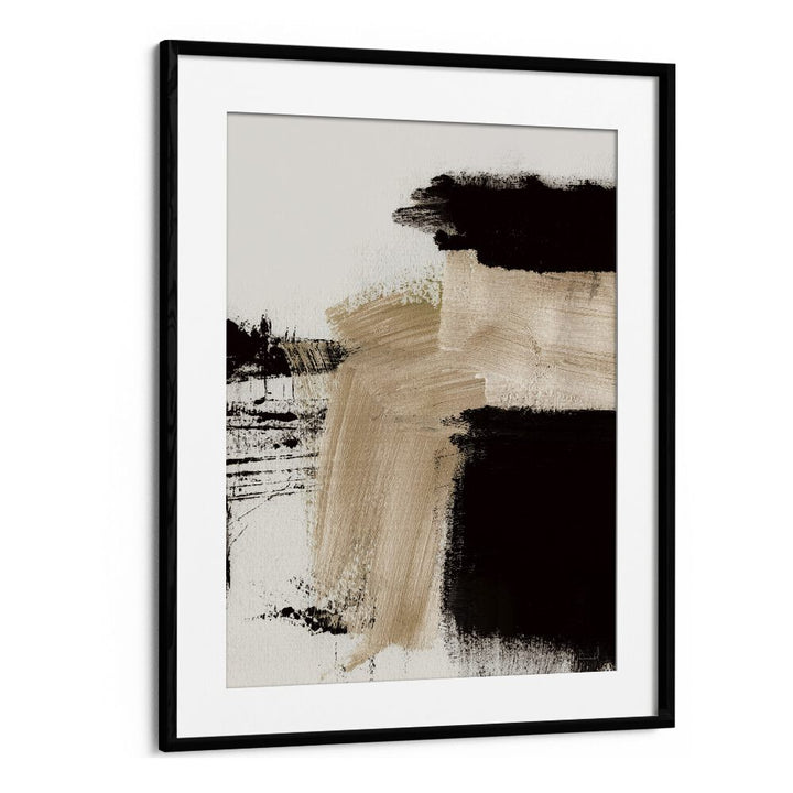 Path By Dan Hobday Abstract Art Abstract Paintings in Black Frame With Mount