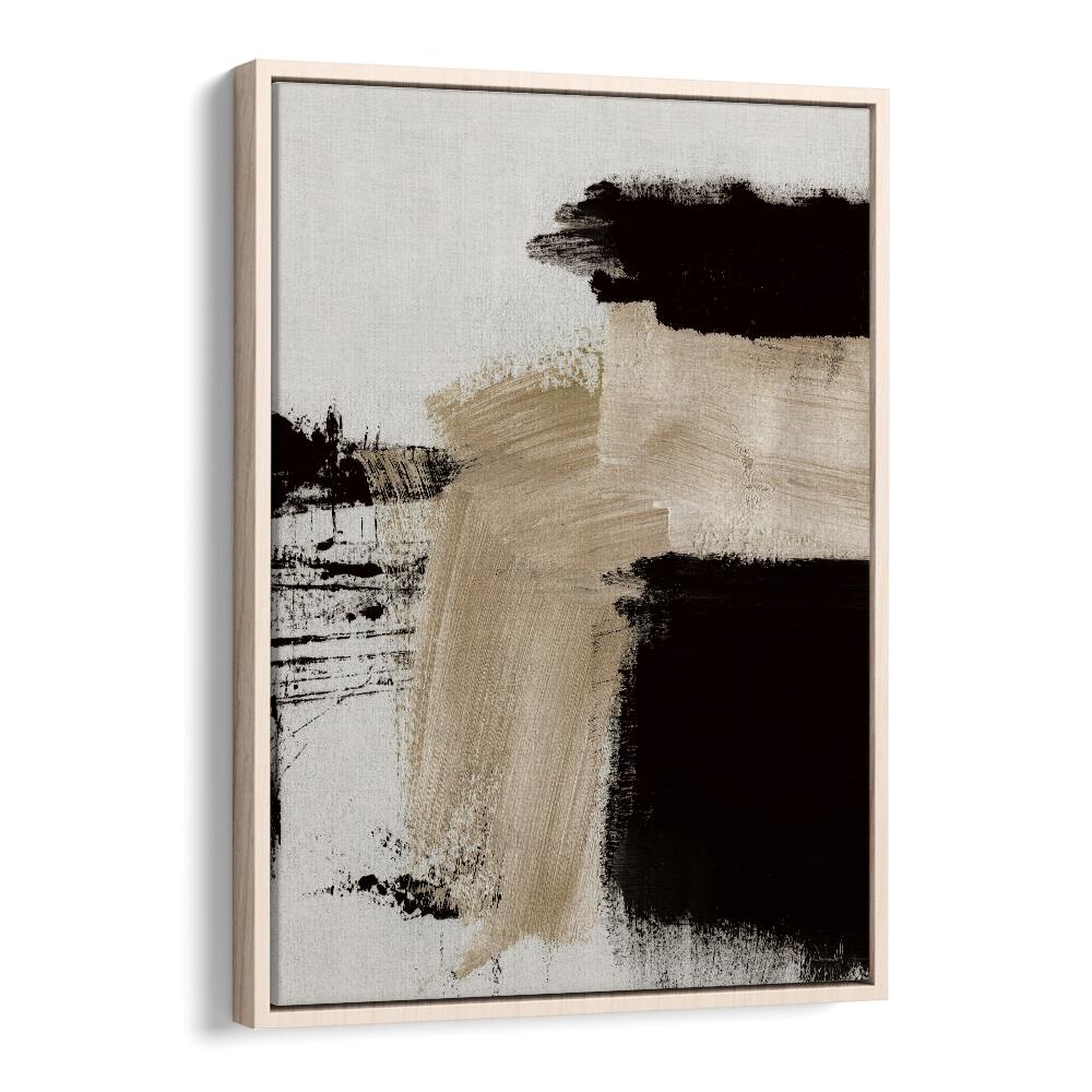 Path By Dan Hobday Abstract Art Abstract Paintings in Oak Wood Floater Frame